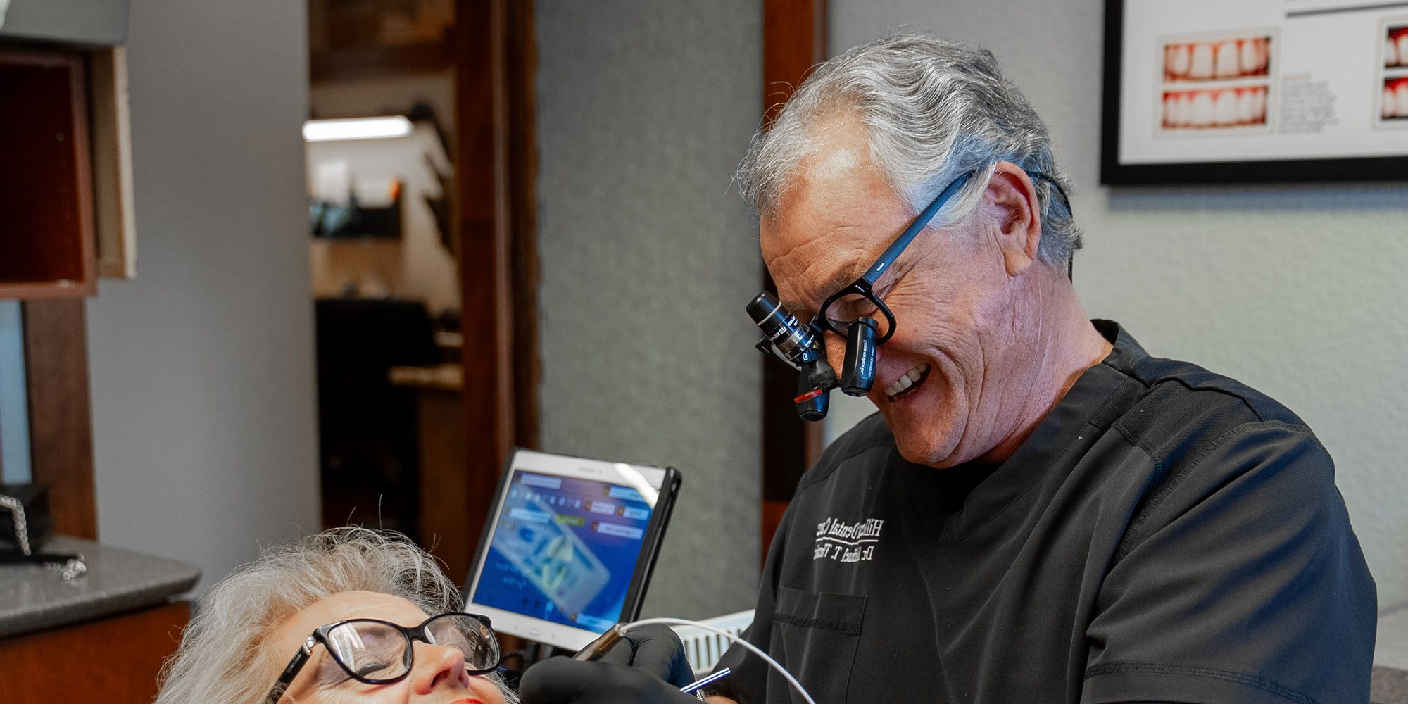 dr thrasher with laser hero