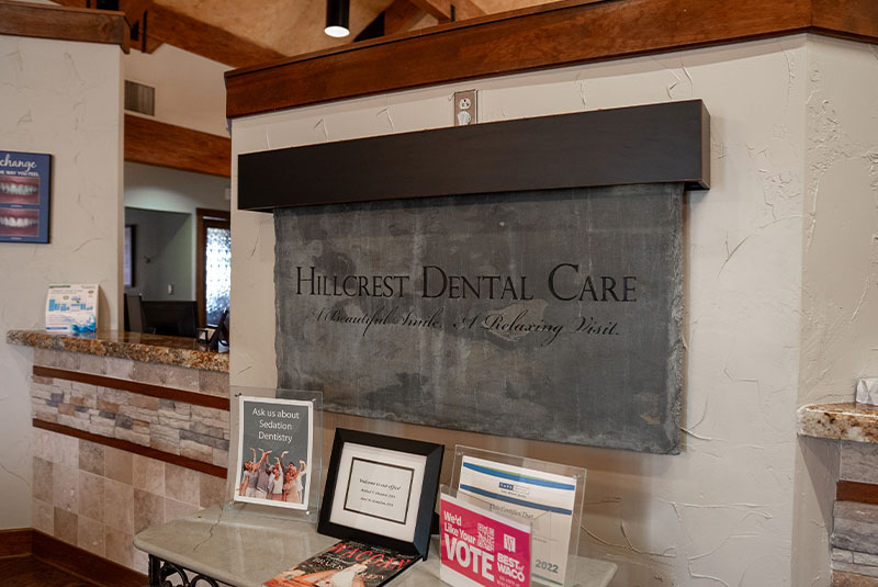 sign lobby